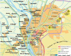 Plano general de El Cairo